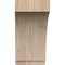 Ekena Millwork 6"W x 12"D x 12"H Imperial Rough Sawn Knee Brace, Douglas Fir BRC06X12X12IMP00RDF - alternate 4